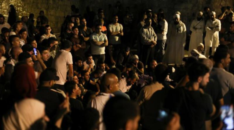 Filistin’den Mescid-i Aksa’yı kapatan işgalci İsrail’e tepki