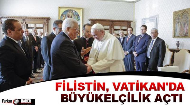 Filistin, Vatikan'da Büyükelçilik açtı