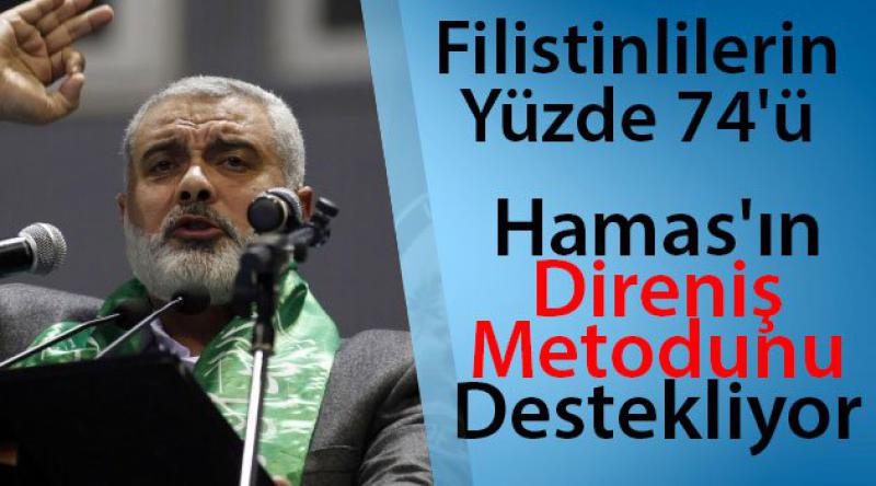 Filistinliler Hamas'ın Direniş Metodunu Destekliyor