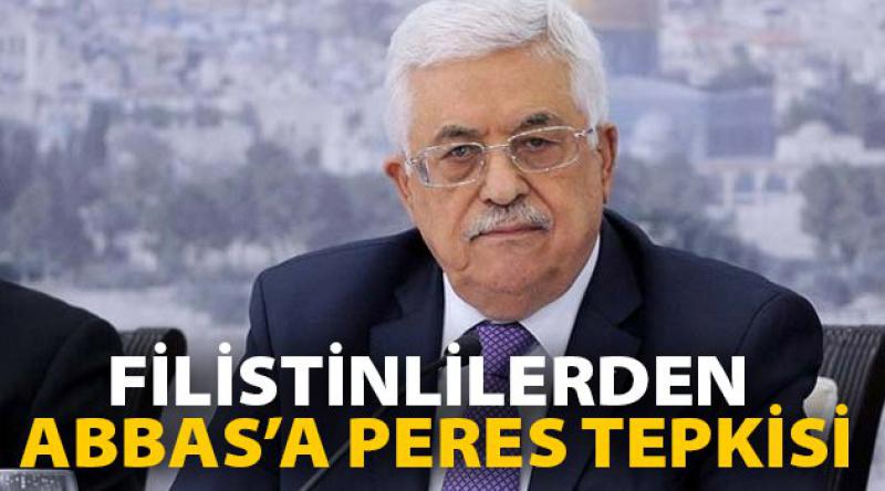 Filistinlilerden Abbas’a Peres tepkisi