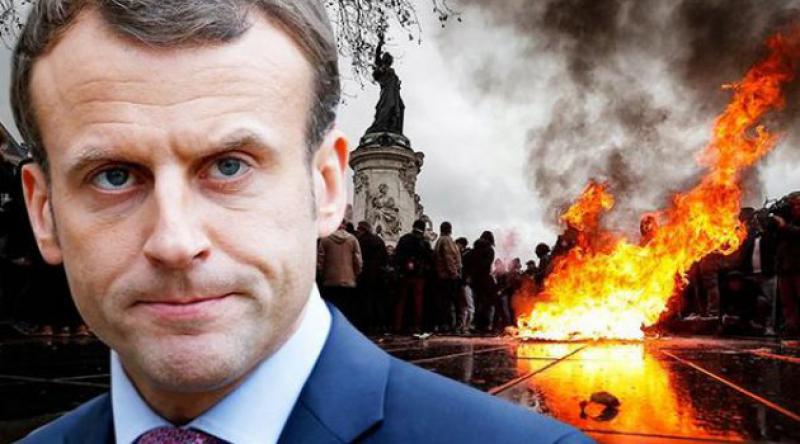 Fransa'dan Trump&#39;a yanıt: Burnunu sokmasın
