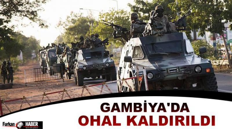 Gambiya'da OHAL kaldırıldı