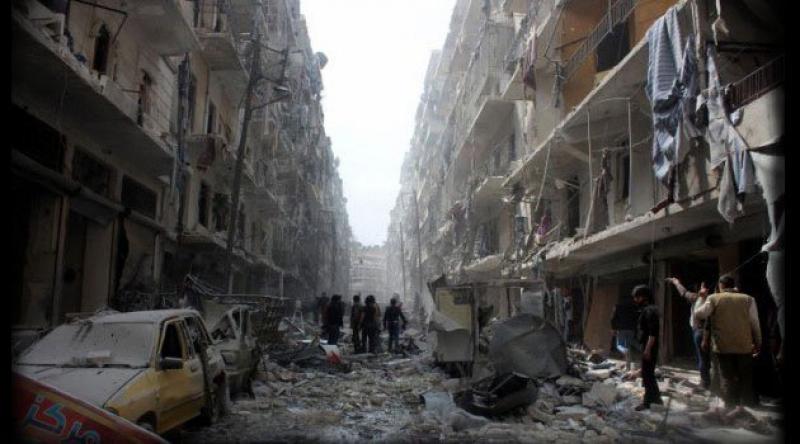 Halep'te Vakum Bombalı Saldırı