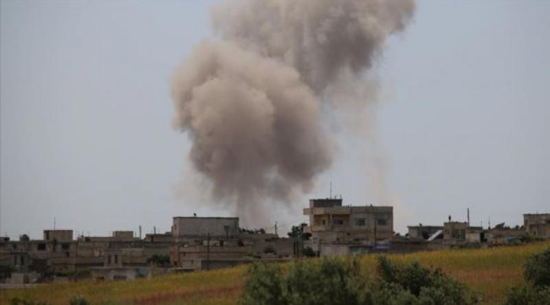 'İdlib Gerginliği Azaltma Bölgesi&#39;ne hava saldırıları: 5 ölü