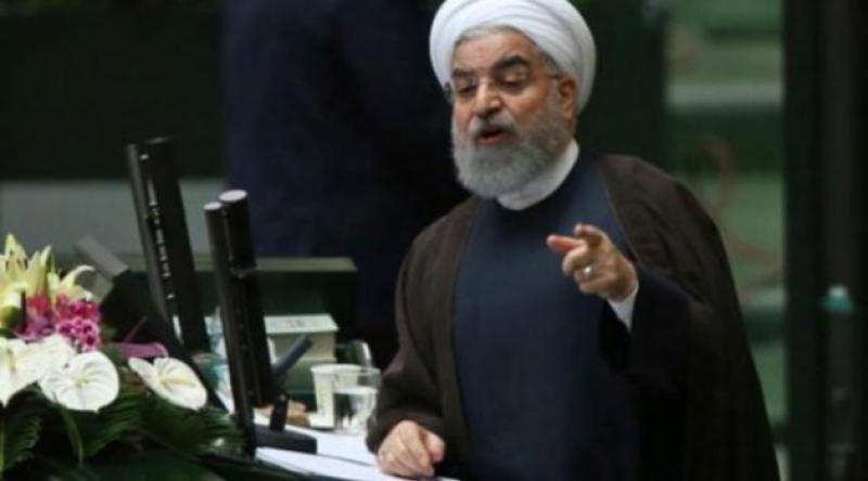 İran lideri Ruhani: Yaptırımları kaldırıp özür dilerlerse ABD ile görüşebiliriz