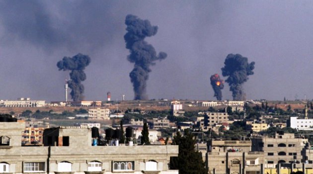 İşgal rejimi İsrail, Gazze'ye 50&#39;den fazla saldırı düzenledi!