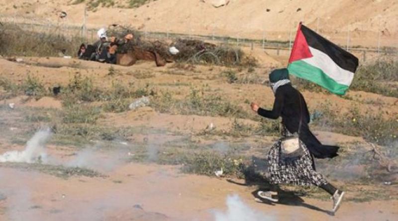 İşgalci İsrail askerleri Gazze sınırında 37 Filistinliyi yaraladı