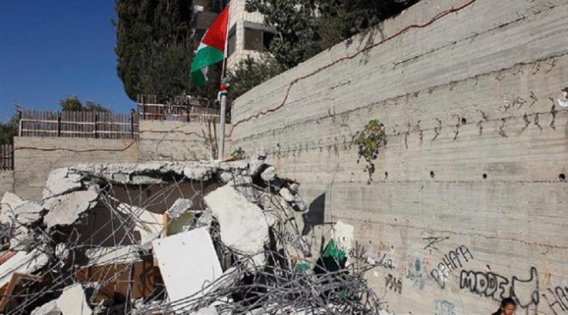 İşgalci İsrail Filistinlilerin evlerini yıktı