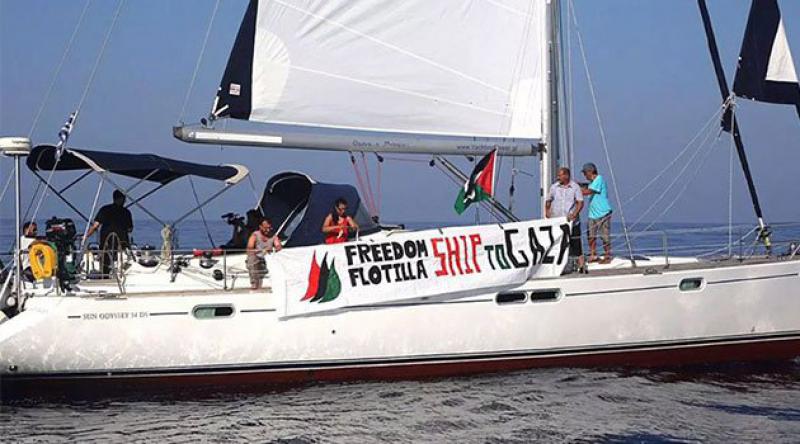 İşgalci İsrail 'Özgürlük&#39; Teknesini de Durdurdu