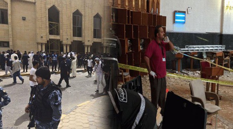 IŞİD Şimdi Kuveyt'te Camide Patlama: 25 Ölü