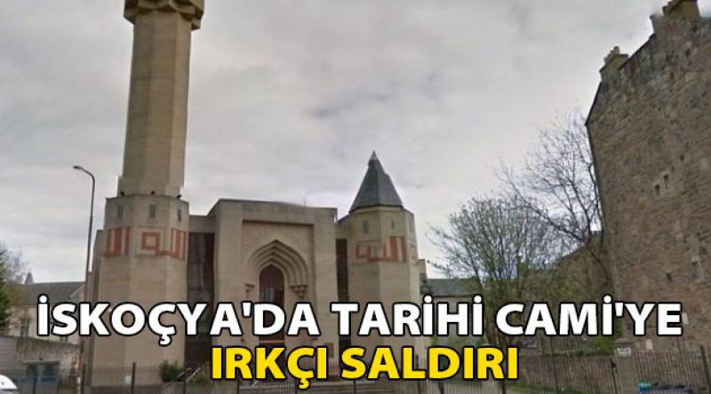 İskoçya'da Tarihi Cami&#39;ye Irkçı Saldırı
