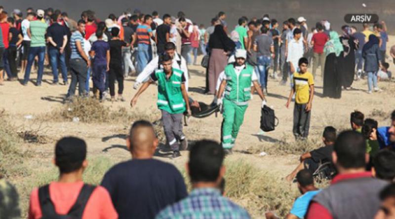 İsrail askerleri Gazze'de 1 Filistinliyi şehit etti