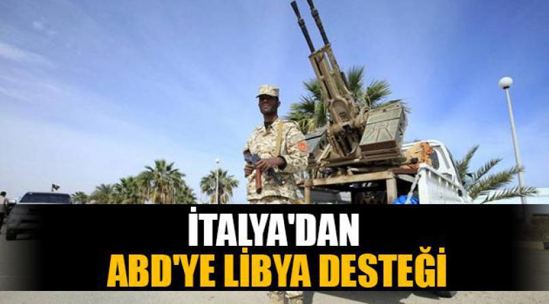 İtalya'dan ABD&#39;ye Libya desteği