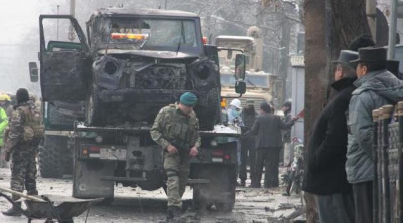 Kabil'de Askeri Araca Saldırı