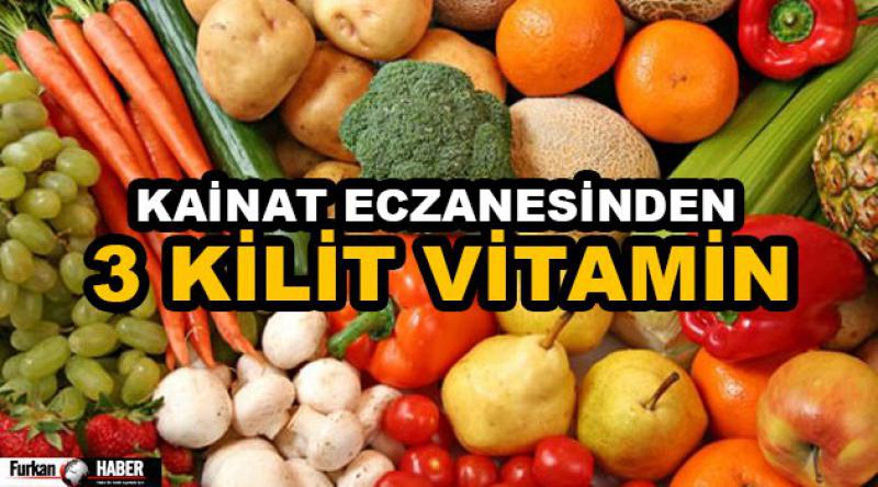 Kainat eczanesinden 3 kilit vitamin