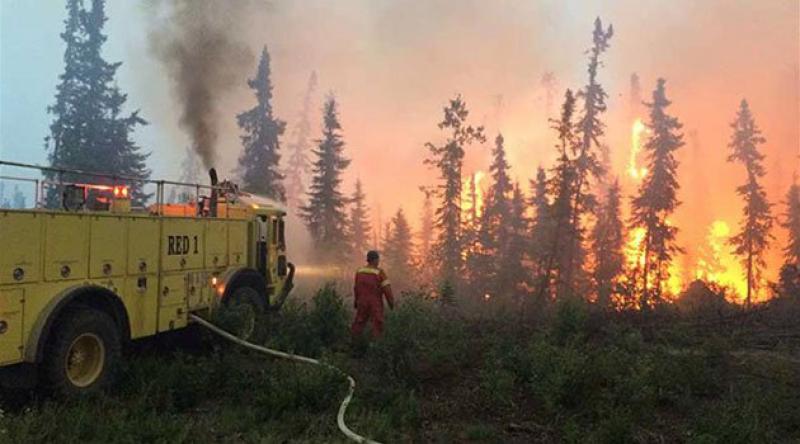 Kanada'da Orman Yangınları Nedeniyle OHAL İlan Edildi
