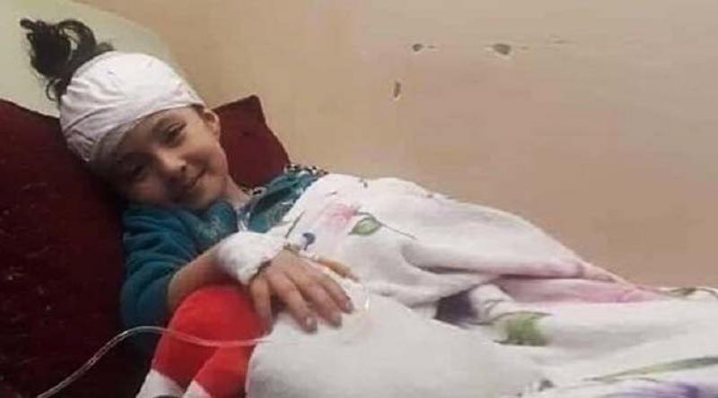 Katil İsrail'in ailesine refakat izni vermediği Filistinli küçük kız, kansere yenik düştü