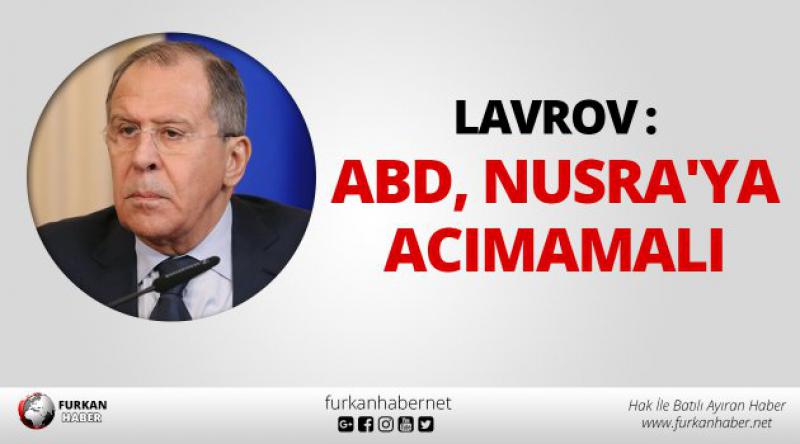 Lavrov, BM'de konuştu: ABD, Nusra&#39;ya acımamalı