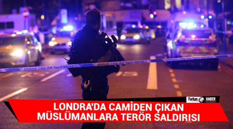 Londra'da camiden çıkan Müslümanlara terör saldırısı