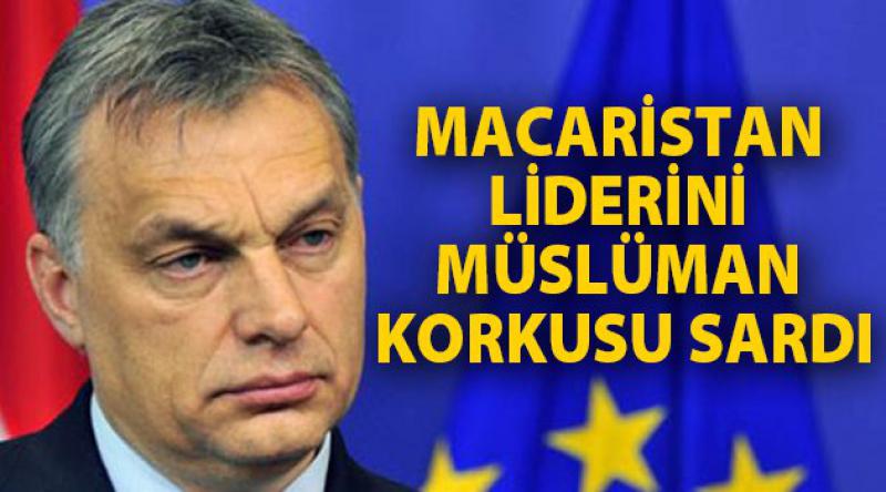 Macaristan liderini Müslüman korkusu sardı
