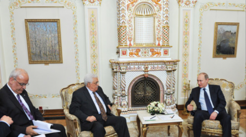 Mahmud Abbas Putin ile Görüştü