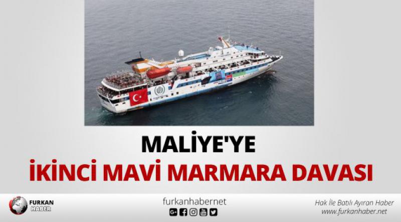 Maliye'ye ikinci Mavi Marmara davası