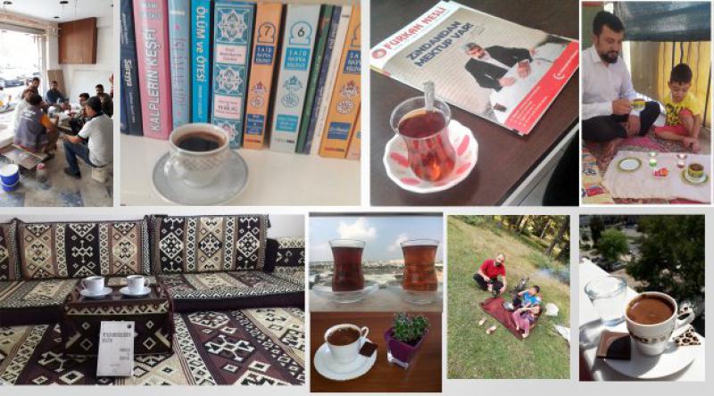 #MazlumlarınUmudu Alparslan Kuytul Hocaefendi ile Aynı Saatte Çay-Kahve İçme Etkinliği Devam Ediyor
