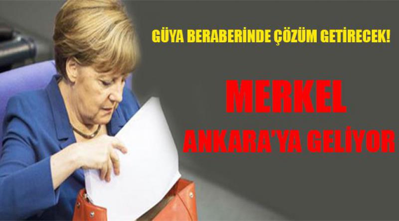 Merkel Ankara’ya geliyor