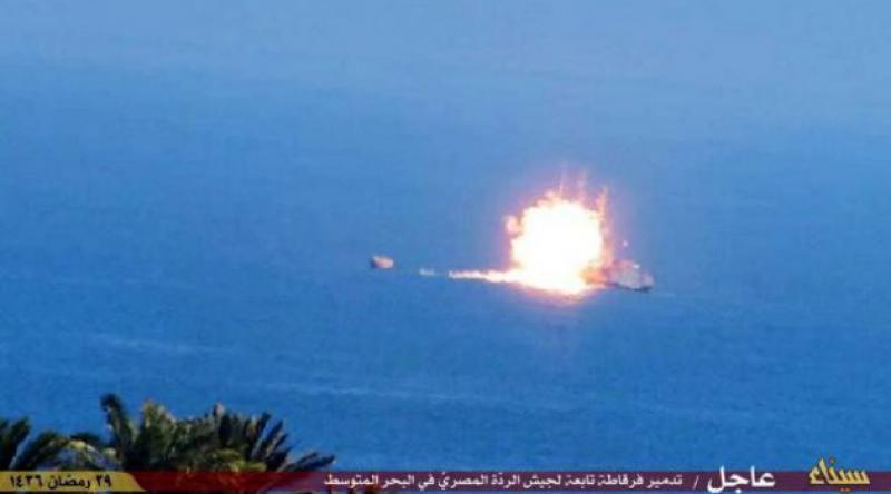 Mısır Savaş Gemisine IŞİD Saldırmış!