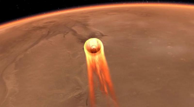 NASA'nın Mars&#39;a gönderdiği InSight iniş yaptı