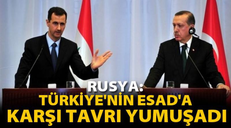 Rusya: Türkiye'nin Esad&#39;a karşı tavrı yumuşadı