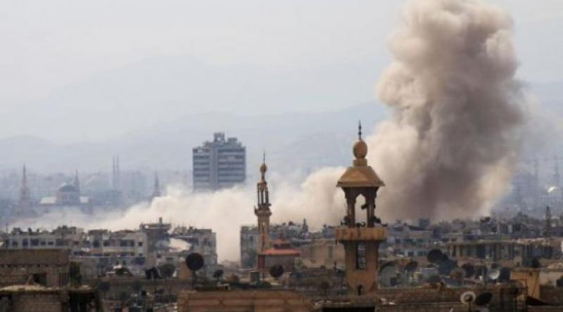 Şam'da pazar yerine roketli saldırı: Çok sayıda ölü ve yaralı var
