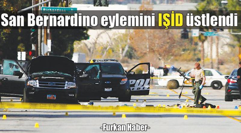 San Bernardino eylemini IŞİD üstlendi