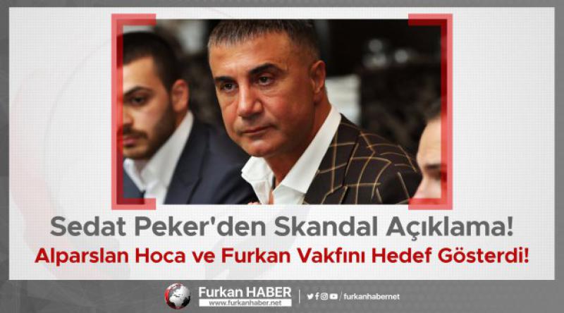Sedat Peker'den Skandal Açıklama! Alparslan Kuytul Hoca ve Furkan Vakfını Hedef Gösterdi!