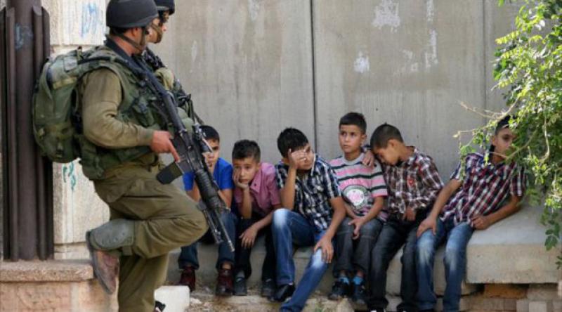 Siyonist İsrail, Filistinli Çocukları Sömürüyor
