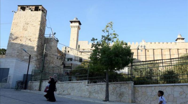 Siyonist İsrail Harem-i İbrahim Camisi'ni Müslümanlara kapattı