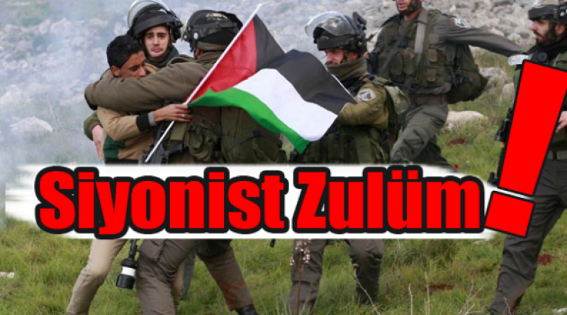 Siyonist Zulüm! İşgalci Askerler Filistinlilere Saldırdı