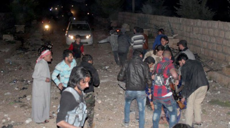 Suriye sınırında IŞİD bombası patladı