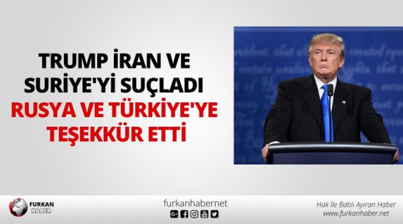 Trump ilk kez BM kürsüsünde:İran ve Suriye'yi Suçladı Rusya ve Türkiye&#39;ye Teşekkür Etti