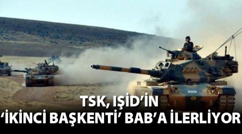 TSK, IŞİD’in ‘ikinci başkenti’ Bab’a ilerliyor