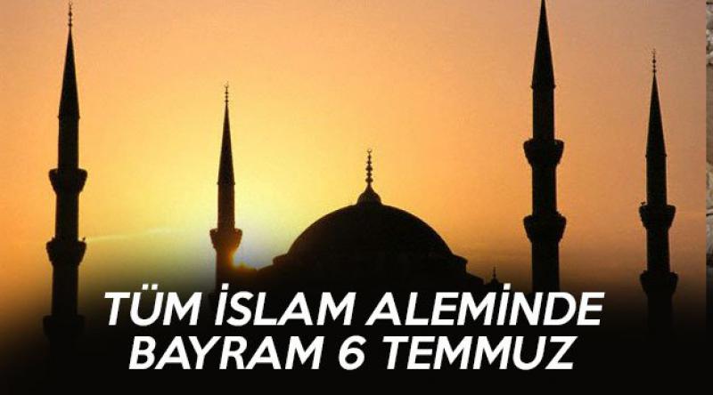 Tüm İslam Aleminde Bugün Bayram! 
