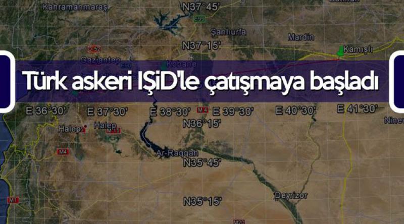 Türk tankları Suriye sınırına girdi...