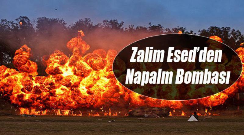 Türkmenlerin Üzerine 'Napalm&#39; Bombası!