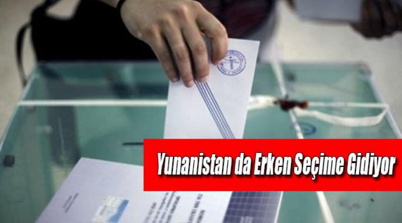 Yunanistan da Erken Seçime Gidiyor