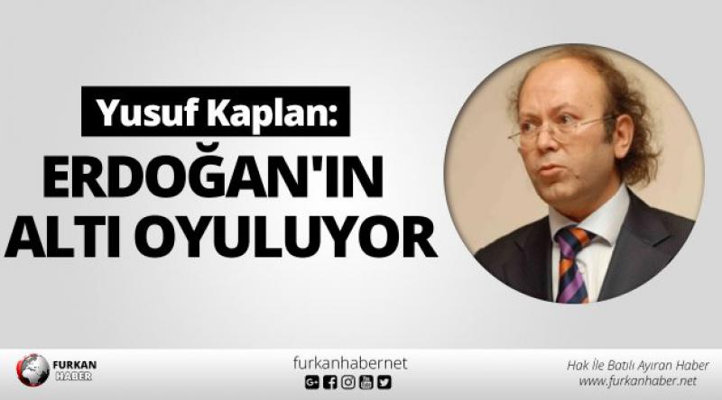 Yusuf Kaplan: Erdoğan'ın altı oyuluyor