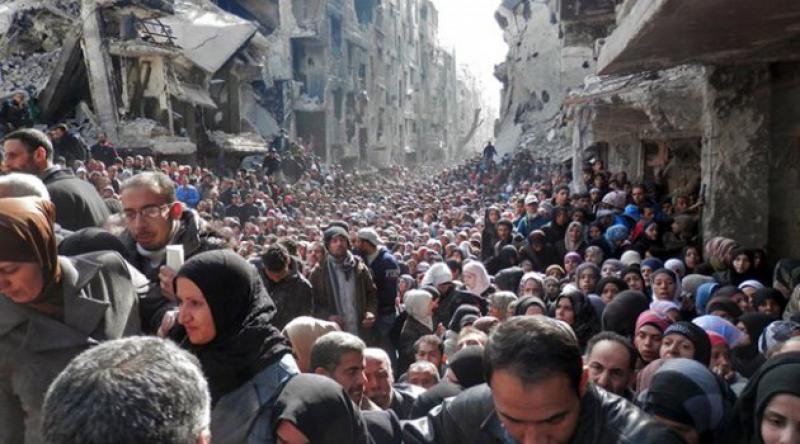 Zalim Esad rejimi 550 binden fazla sivili yerinden etti
